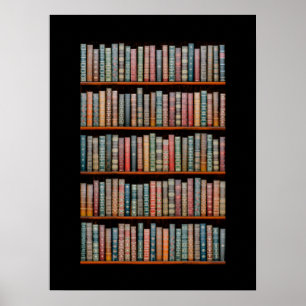 Poster La bibliothèque