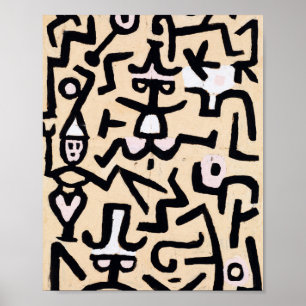 Poster La Billetterie des comédiens : Paul Klee 1938