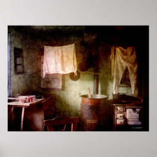 Poster La blanchisserie