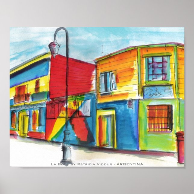 Poster La Boca (Devant)