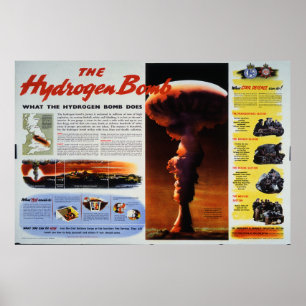 Poster La bombe à hydrogène