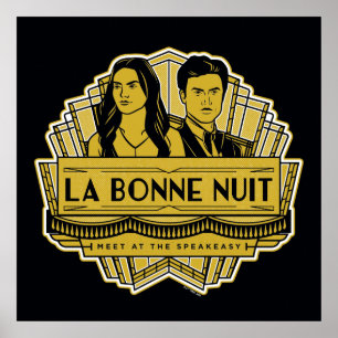 Poster La Bonne Nuit - Rendez-Vous À La Speakeasy