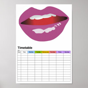 Poster La Bouche / La Bouche / Horaire