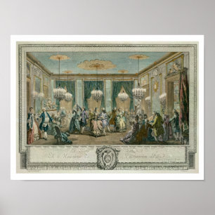 Poster La boule de robe de soirée à la Chambre du