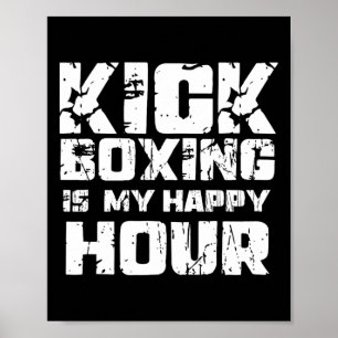 Poster La boxe thaïlandaise est mon heure heureuse Femmes