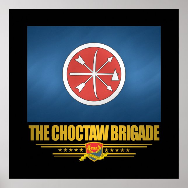 Poster La brigade Choctaw (Devant)