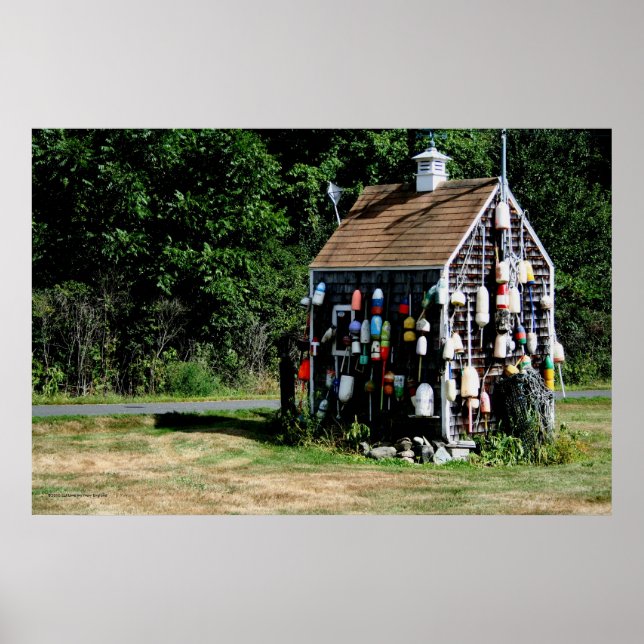 Poster La cabane de pêche (Devant)