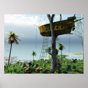 Poster La cabane des pirates