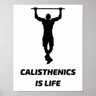 Poster La calisthène est la vie