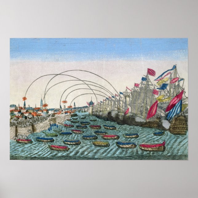 Poster La capture de La Havane par les Anglais en 1762 (Devant)