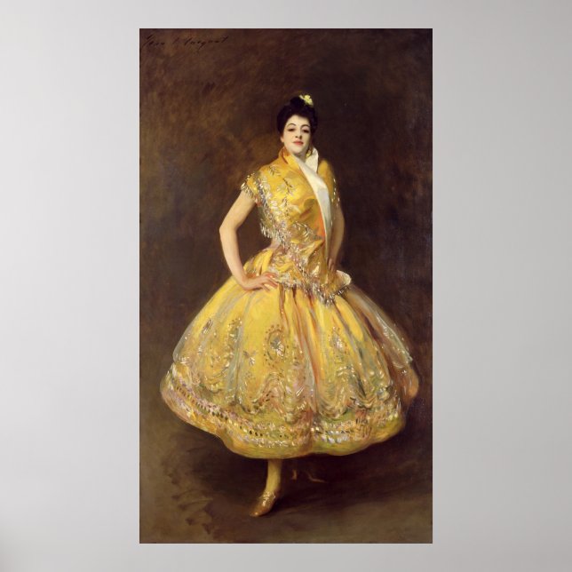 Poster La Carmencita, 1890 (Devant)