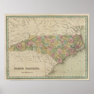 Poster La Caroline du Nord 5