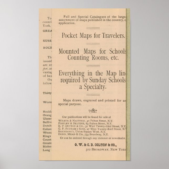 Poster La carte de conduite et de roulage de Colton des É (Devant)