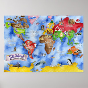 Poster La carte des enfants du "CE MONDE de Marley