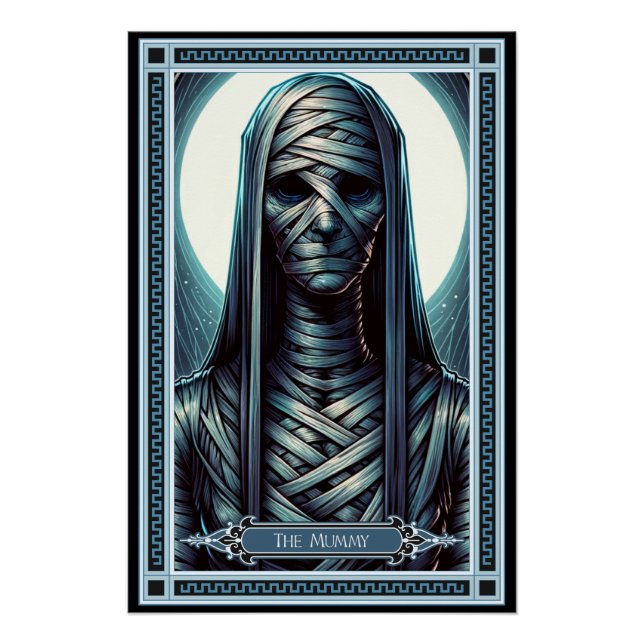 Poster La carte Tarot maman (Devant)