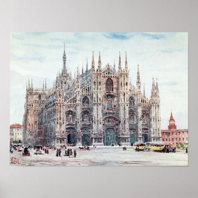Poster La Cathédrale de Milan (Devant)