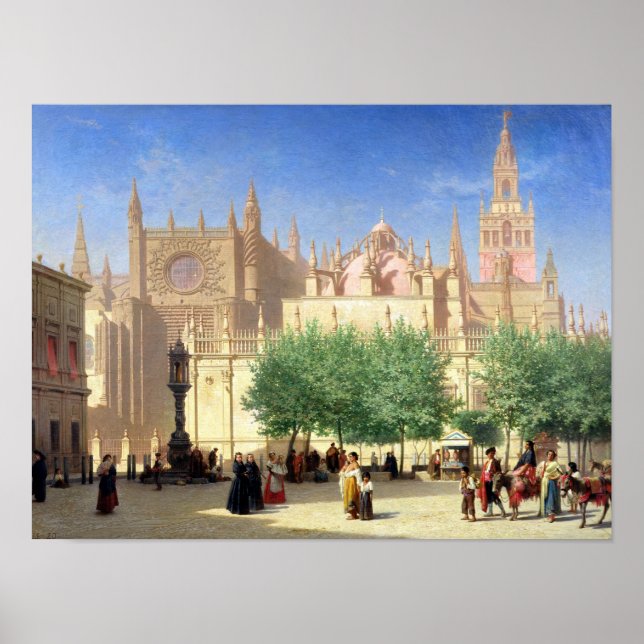 Poster La cathédrale de Séville (Devant)