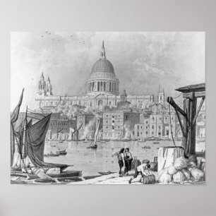 Poster La cathédrale de St Paul