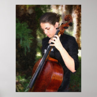 Poster "La Celliste"