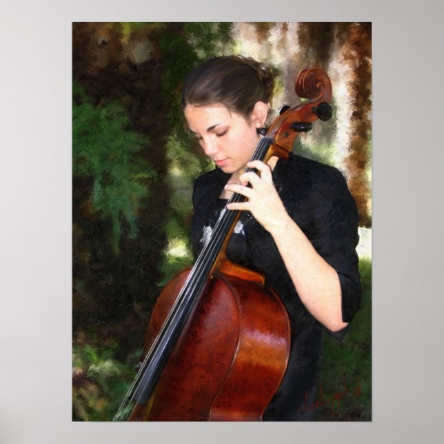 Poster "La Celliste" (Devant)