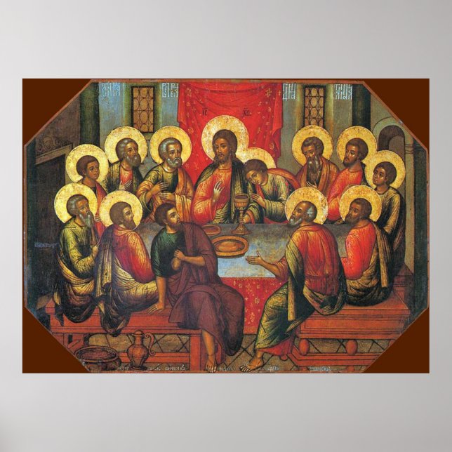 Poster La Cène du Seigneur (Devant)