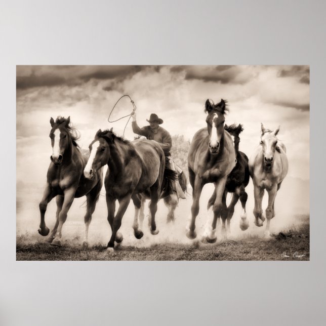 Poster La Chase I (Devant)