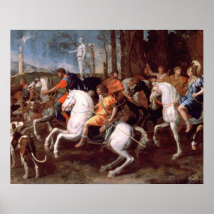 Poster La chasse à verrat de Calydonian, 1637-38