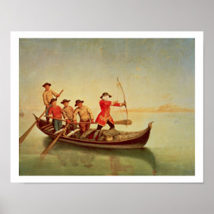 Poster La chasse au canard