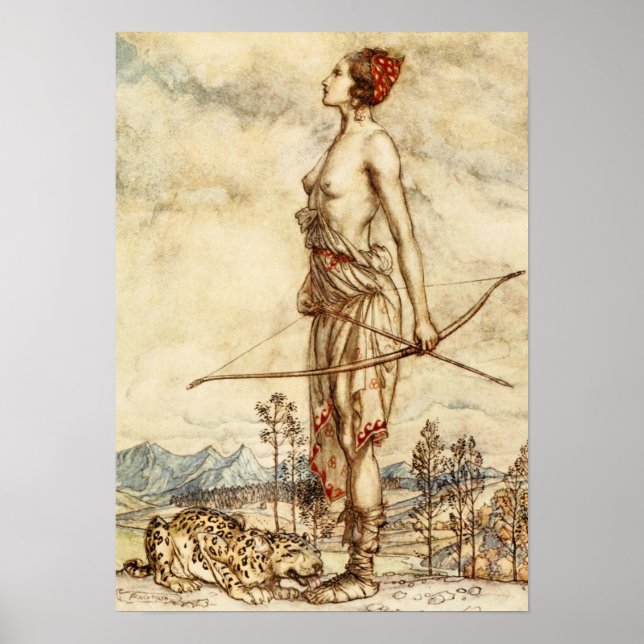 Poster La Chasse Diana (Devant)