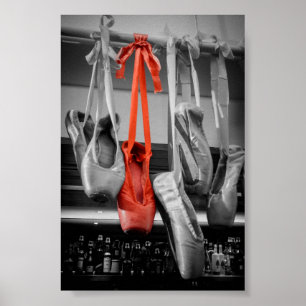 Poster La Chaussure Rouge