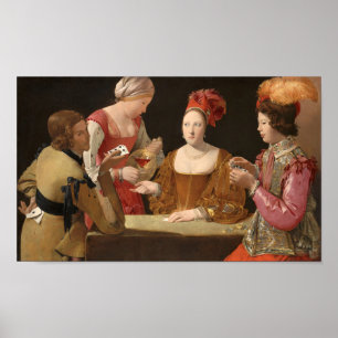 Poster La Cheat avec l'As des Clubs, La Tour