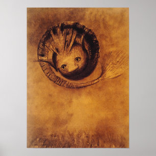 Poster La Chimera [Chimäre] par le symboliste Odilon Redo