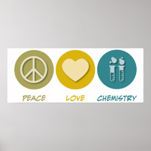 Poster La chimie de l'amour pour la paix