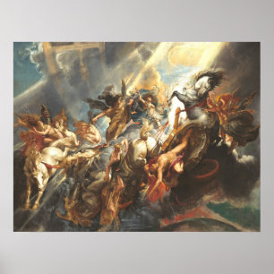 Poster La Chute de Phaeton - Peter Paul Rubens Art