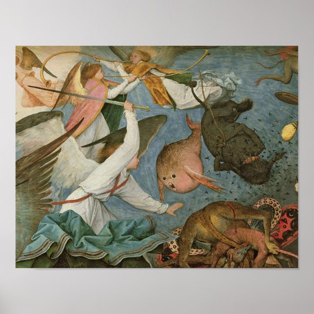 Poster La chute des anges rebelles, 1562 (Devant)