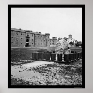 Poster La citadelle à Charleston, Sc 1865