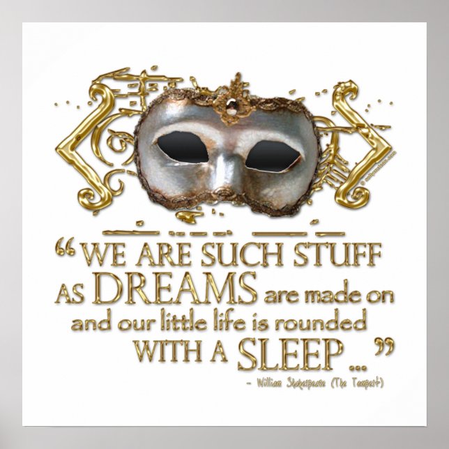 Poster La citation Tempest (version or) (Devant)