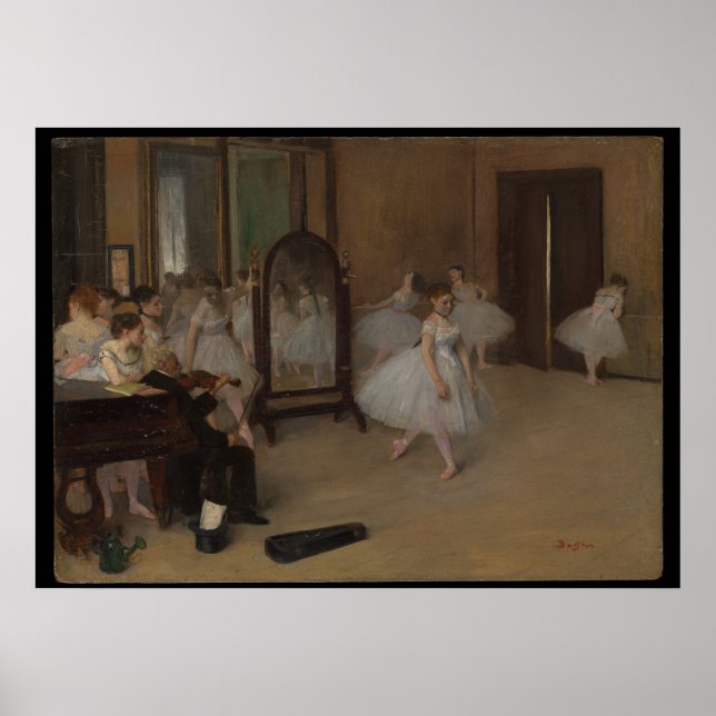 Poster La Classe de danse (Devant)