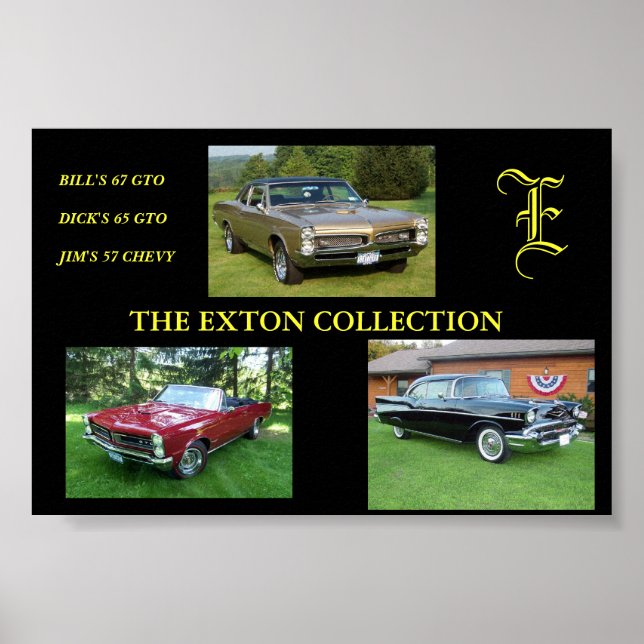 POSTER LA COLLECTION EXTON (Devant)