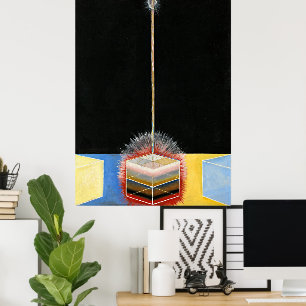 Poster La colombe, 1915 par Hilma af Klint