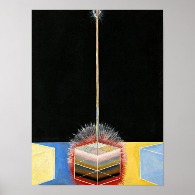 Poster La colombe, 1915 par Hilma af Klint (Devant)