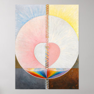 Poster La colombe par Hilma af Klint