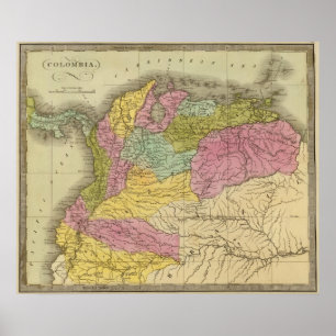 Poster La Colombie