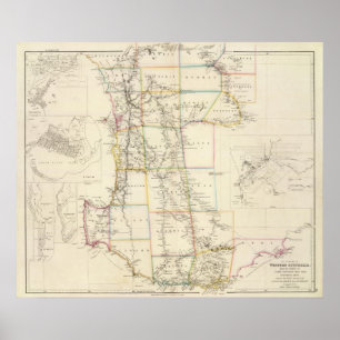 Poster La colonie de l'Australie occidentale