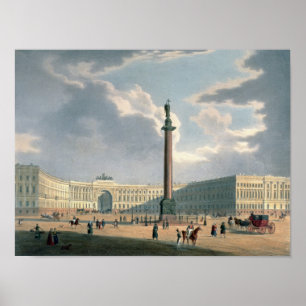 Poster La colonne Alexander et le quartier général de l'A