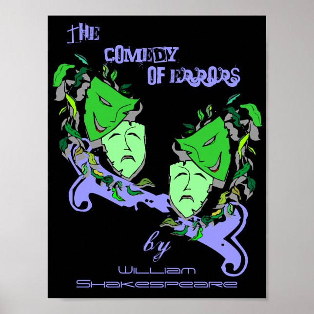 Poster La Comédie des erreurs par William Shakespe (Devant)