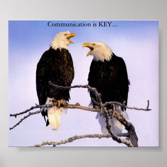 Poster La communication est essentielle... (Devant)