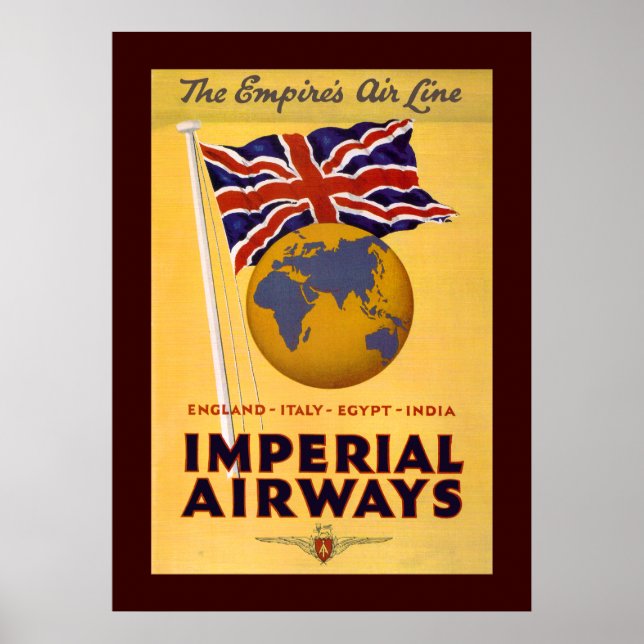 Poster La compagnie aérienne de l'Empire (Devant)