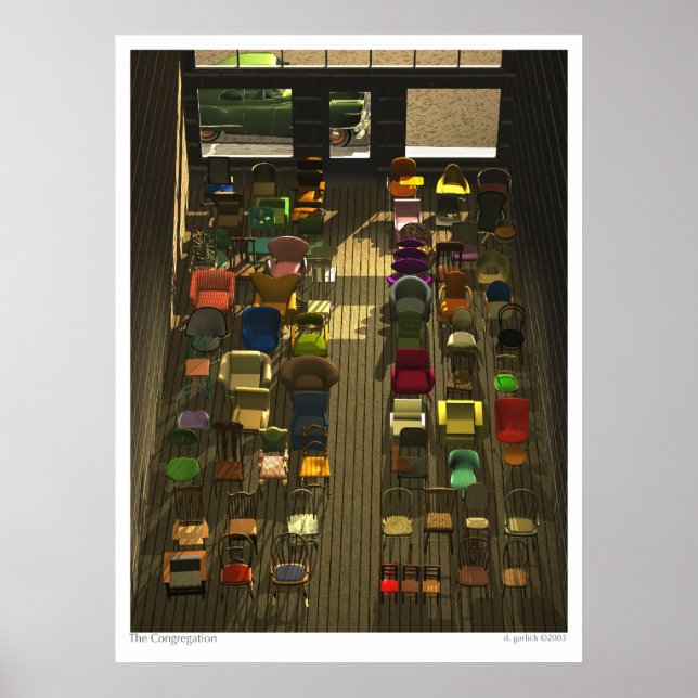 Poster La Congrégation (Devant)