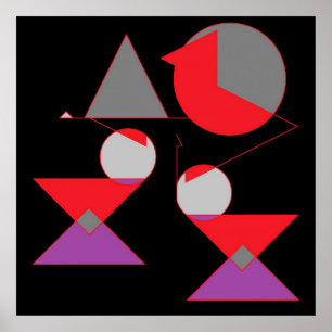Poster La connexion Space Martini I